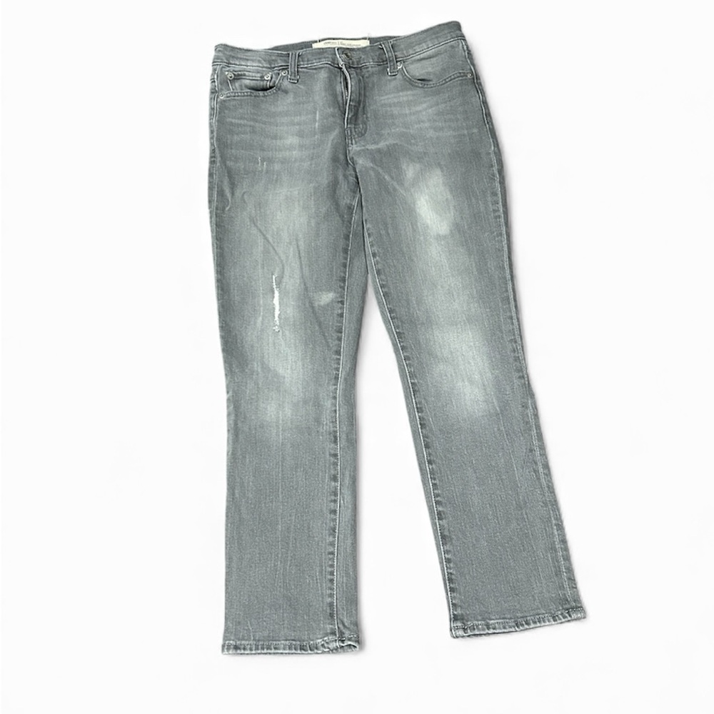 GAP Women's Straight Leg Gray Jeans